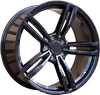 4x czarne felgi M-Power style 16" 5x120 BMW 3 E46 E92 E93