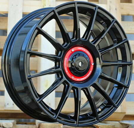 4x felgi OZ style 18" 5x112 Mercedes Audi VW Mini Skoda Seat czarne
